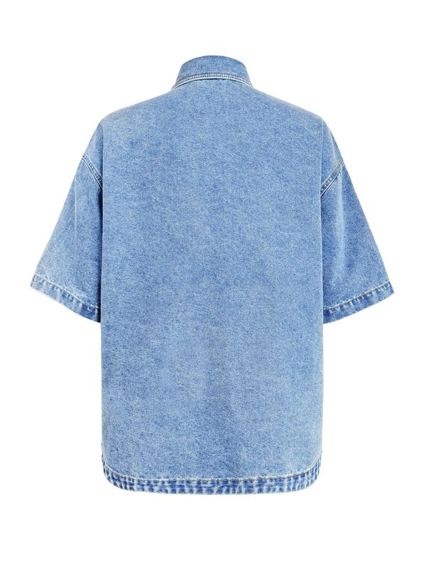 Denim summer coat (pure denim)